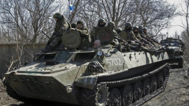 Повстанцы на востоке Украины