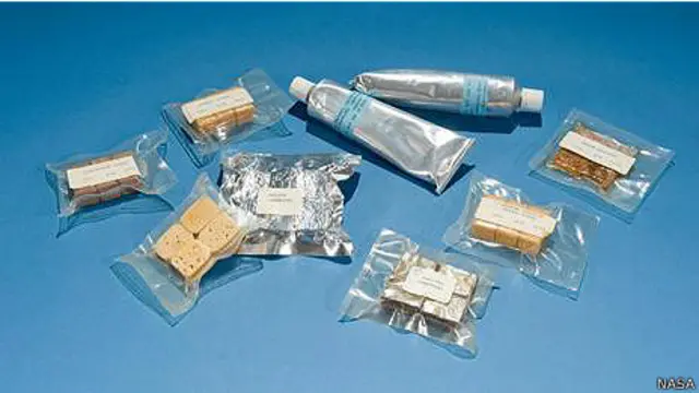 Меню астронавтов "Джемини"