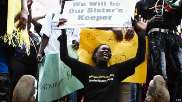 केन्या बलात्कार विरोधी प्रदर्शन