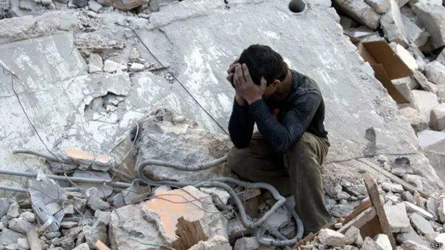 حل بحلب دمار كبير