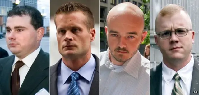 أدين الحراس الأربعة بقتل 14 مدنيا عراقيا في بغداد عام 2007.