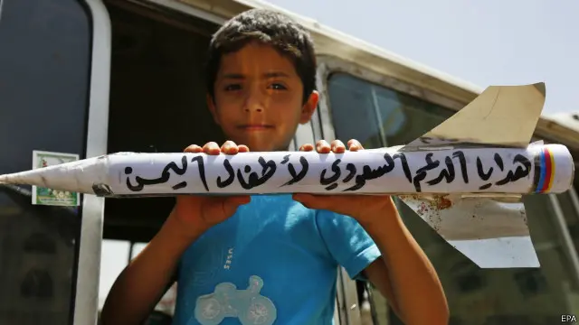 سازمانهای بینالمللی میگویند دهها کودک یمنی تاکنون در حملات هوایی عربستان سعودی کشته شدهاند