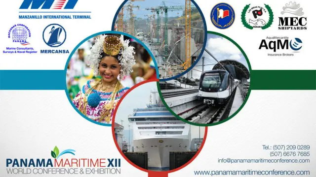 第12屆巴拿馬海事會議海報（資料照片）