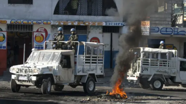 Chile ha sido parte de la Misión de Establización de Haití de Naciones Unidas desde 2004 (foto de archivo).