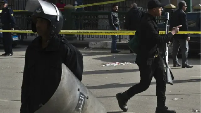 إنتشار لقوات الأمن المصرية في شوارع القاهرة