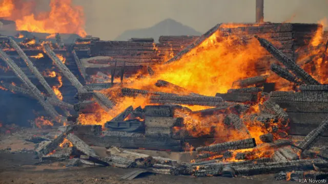 Пожары в Сибири