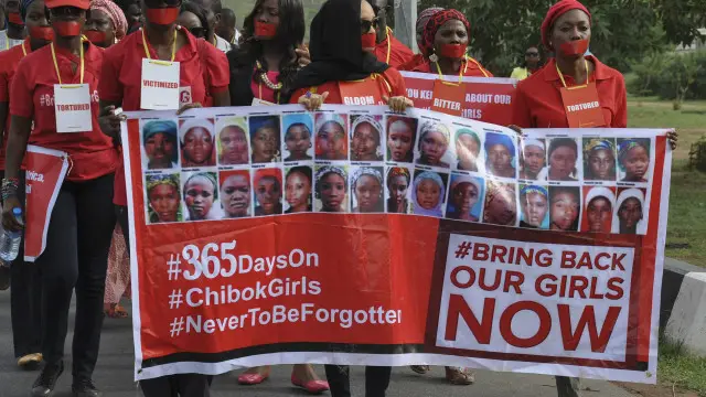 عالمی پیمانے پر ’برنگ بیک آور گرلز‘ نامی مہم چلائی گئي تھی اور اغوا کے خلاف غم و غصے کا اظہار کیا گيا تھا