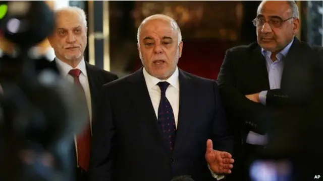  أعلن العبادي عن تقليل عدد أعضاء وزراته بمقدار الثلث