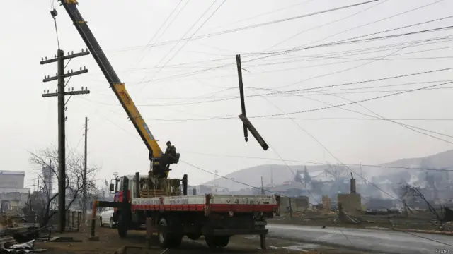 пожежі в Росії