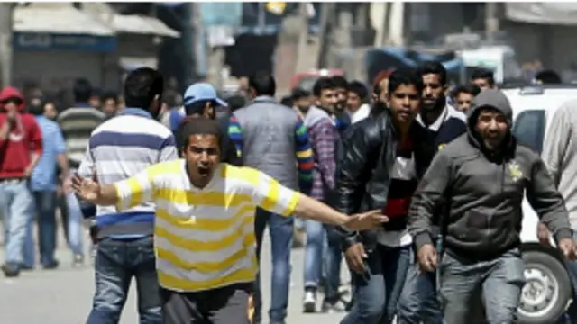 कश्मीर में प्रदर्शन