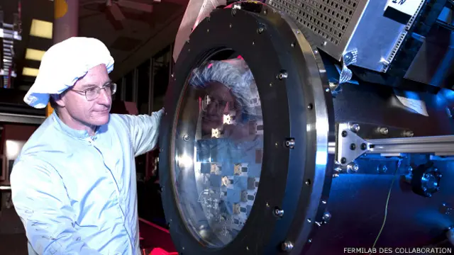 Limpieza de la cámara DECam