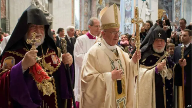 Литургия в базилике Святого Петра