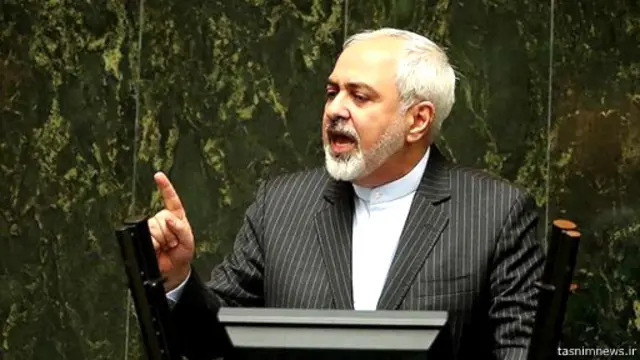 ظریف برخی نمایندگان مجلس را به خلاف گویی در مورد نظرات رهبر جمهوری اسلامی متهم کرده است