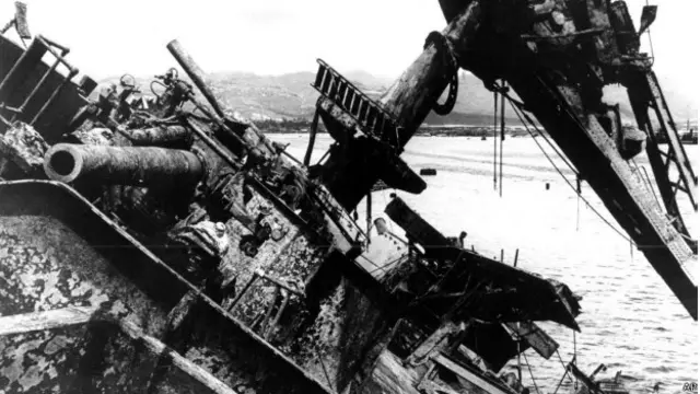 Линкор "Оклахома"