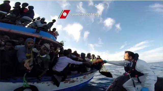 تېر کال څه دپاسه ۲۸۰ زره کسان په ناقانونه توګه اروپايي هېوادونو ته کډه شوي وو چې ډېری یې د سوریې او سومالیا وګړي وو.