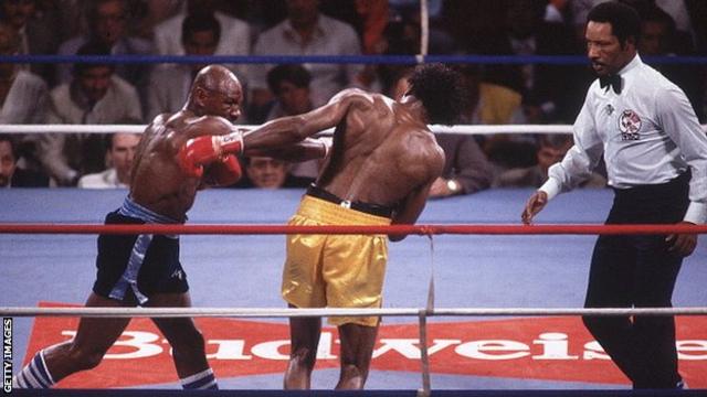 La sangrienta pelea entre Marvin Hagler y Tommy Hearns es conocida en el mundo del boxeo como "La guerra".