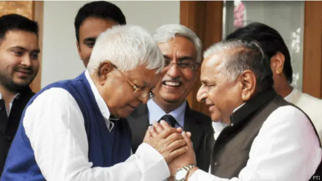 मुलायम सिंह यादव, लालू यादव