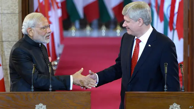 मोदी, हार्पर