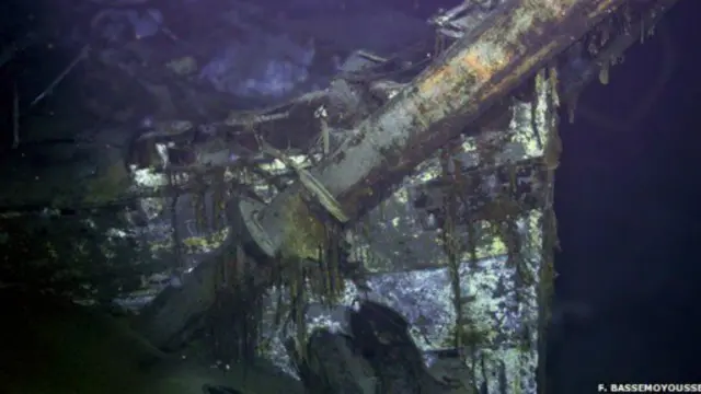 L'épave était considérée comme perdue. Elle gisait à plus de 5 km de fond! 