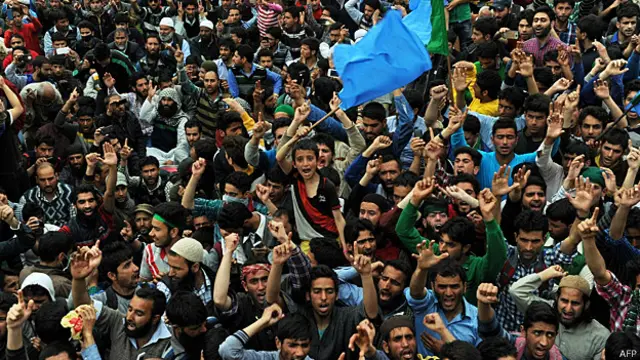 कश्मीर प्रदर्शन