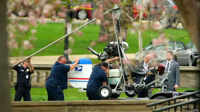 ’اگر وہ کیپیٹل عمارت سے تھوڑا اور نزدیک جاتا تو حکام اس کے جہاز کو مار گرانے کے لیے تیار تھے‘