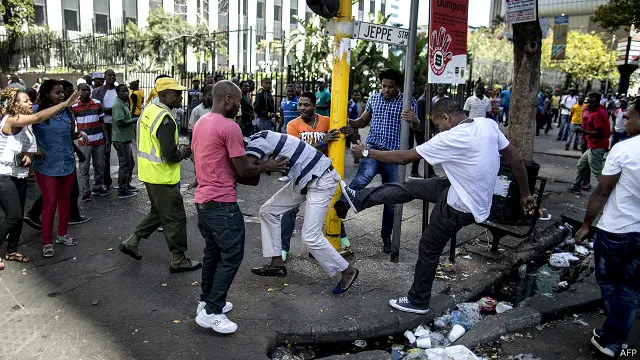 تتزايد مؤخرا ظاهرة العداء للأجانب في جنوب أفريقيا