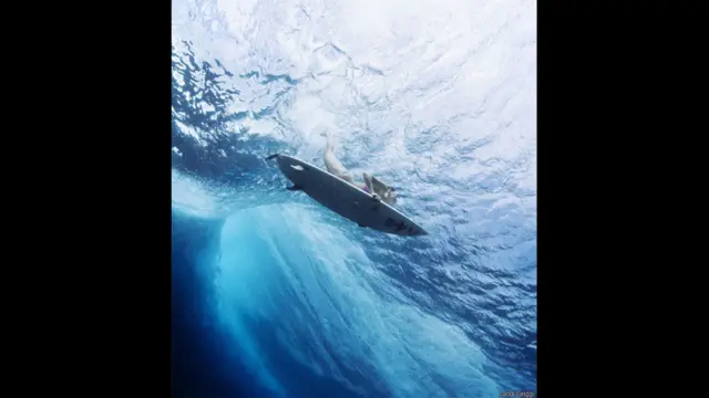 Серфер Люсия Гриджи