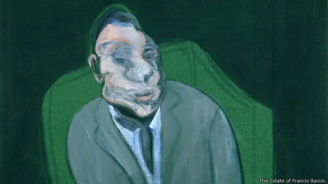 Фрэнсис Бэкон "Голова мужчины". © The Estate of Francis Bacon.