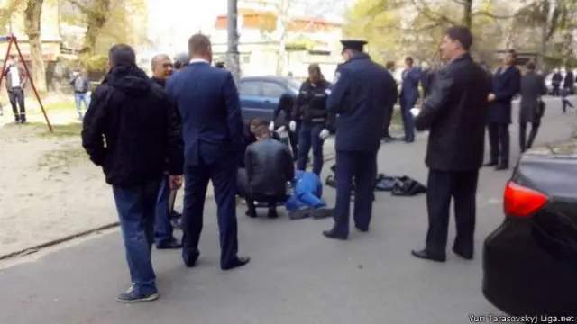 На месте гибели Бузины