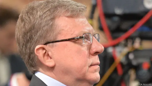 Алексей Кудрин во время прямой линии