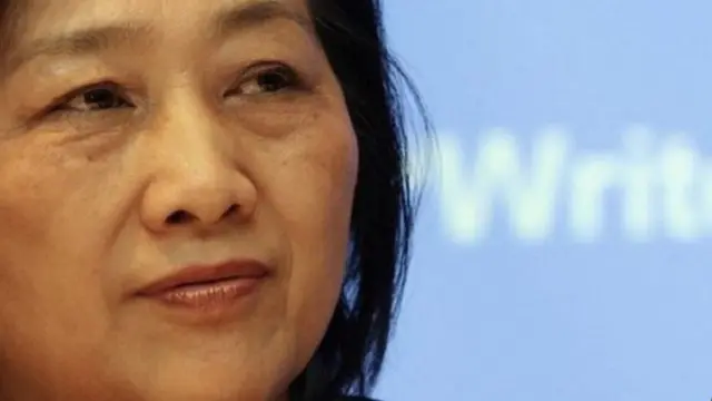 နာမည်ကျော် သတင်းစာဆရာမ မစ္စက် ဂေါင်ယုကို ၂၀၀၇ ခုနှစ်က မြင်ရစဉ်။