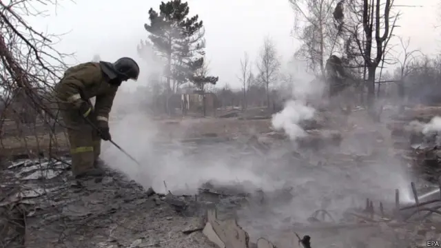 Пожары в Сибири