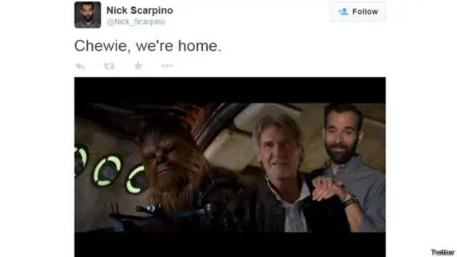 Из "Твиттера" Ника Скальпино