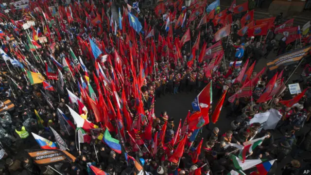 Митинг "антимайдана" в Москве