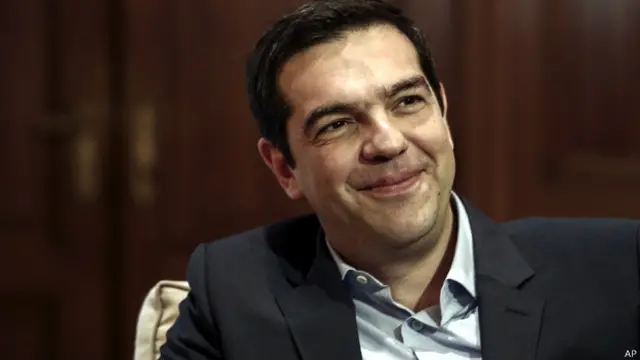 رئيس الحكومة اليونانية اليكسيس تسيبراس