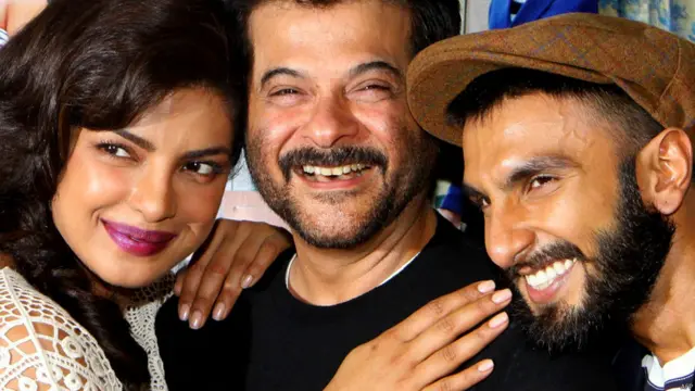 प्रियंका चोपड़ा, अनिल कपूर और रणवीर सिंह