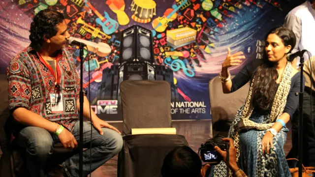 اسلام آباد میں جاری میلۂ موسیقی میں بھارت، پولینڈ اور امریکہ سے تعلق رکھنے والے فنکاروں کو بھی مدعو کیا گیا ہے۔ (تصاویر: تنویر احمد خان)