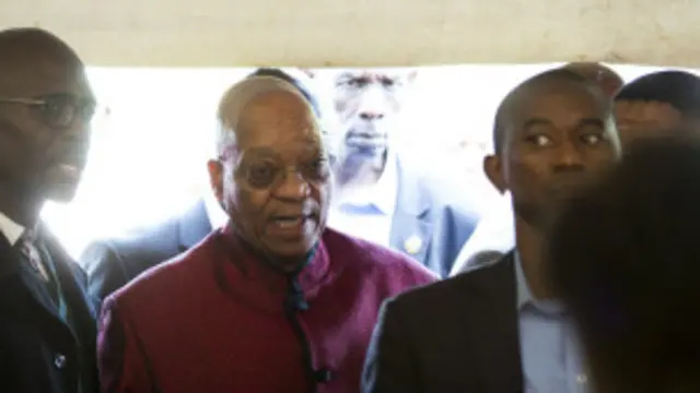 Le président sud-africain Jacob Zuma