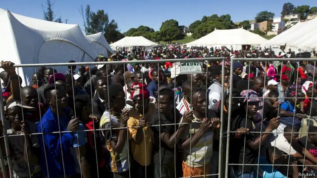 pendatang afrika selatan