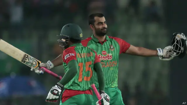 بنگلہ دیش کے تمیم اقبال نے لگاتار دوسری سنچری سکور کر ڈالی