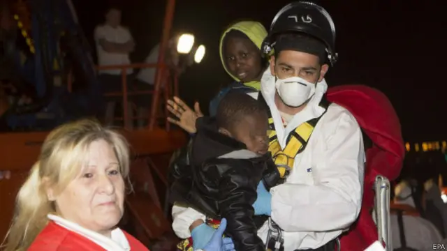 En España también se dan los rescates de inmigrantes con relativa frecuencia.