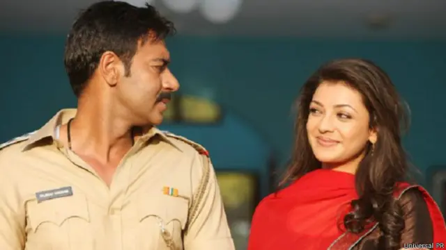 کاجل نے ’سنگھم‘ میں اجے دیوگن کی ہیروئن کے طور پر اداکاری کی تھی