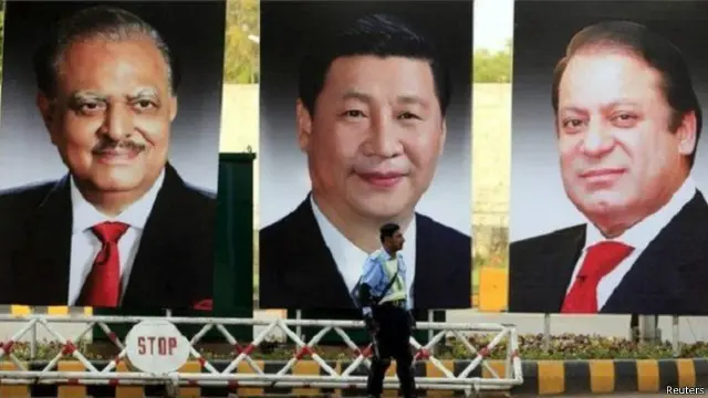 سيعقد الرئيس الصيني شي جي بينغ محادثات مع الرئيس الباكستاني ورئيس وزرائه.