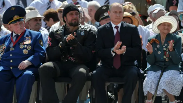 Залдостанов і Путін на День Перемоги