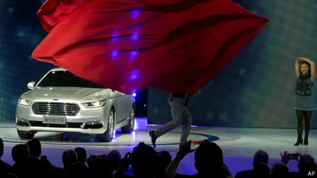 長安福特在本次上海車展上發佈了包括「金牛座」在內的７款全新車型