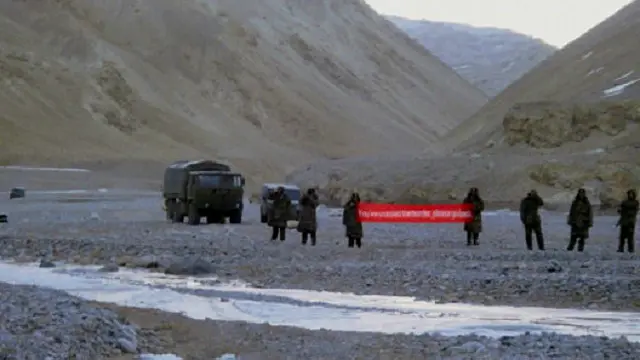 लद्दाख में चीन भारत सीमा