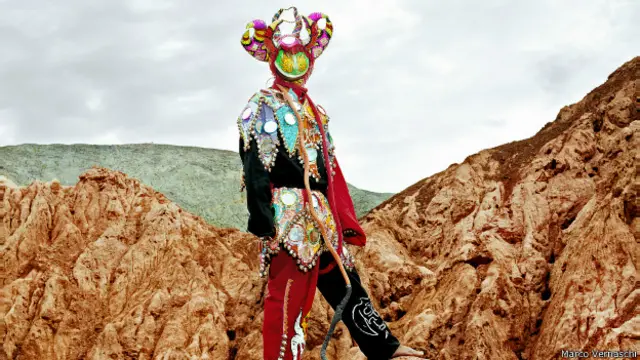 Diablo de carnaval en Argentina