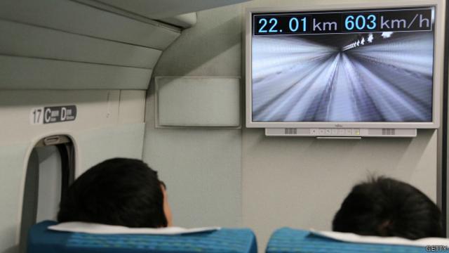 Tren ultra rápido japonés JR Tokai Maglev