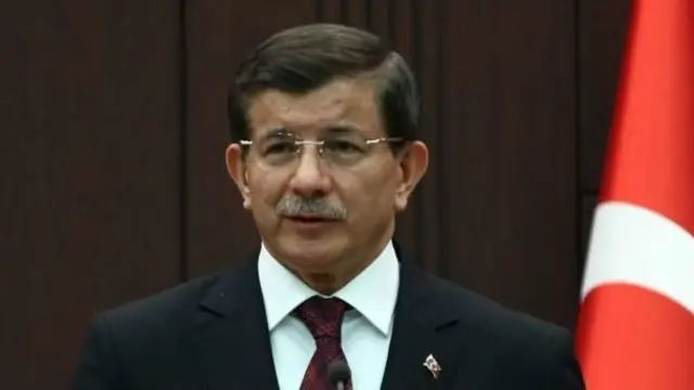 Davudoğlu ermənilərə başsağlığı bildirib.