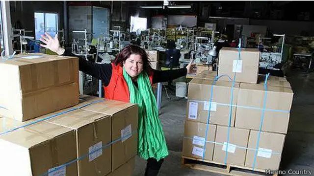 45-летняя Кэрри Ричардс, владелица компании Merino Country из Брисбена